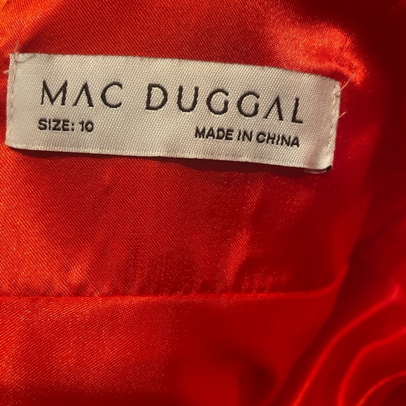 Mac Duggal Cherry Ball Gown - Picture 11 of 14